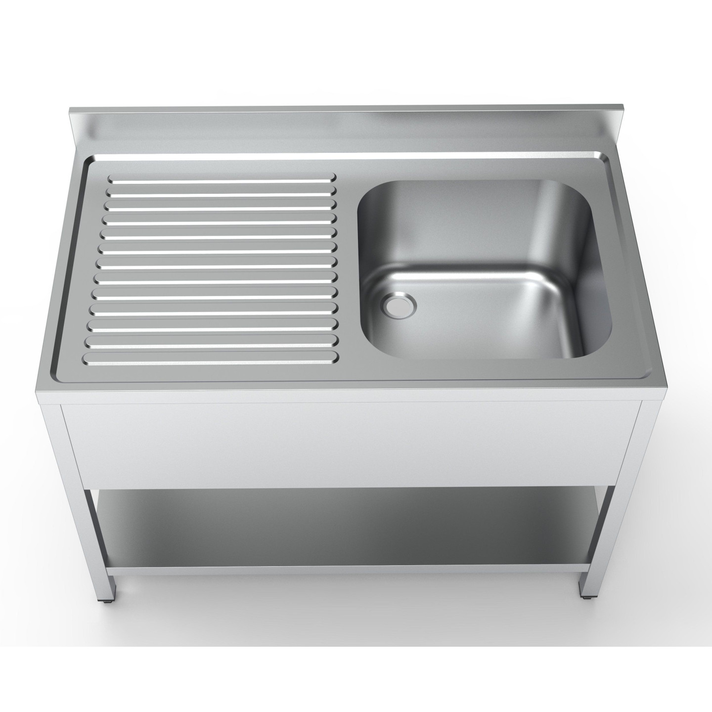 700 BLOC-ÉVIER ÉTAGÈRE 1 À DROITE Combisteel 7333.0835–mondialchr.com