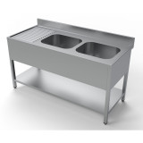 700 BLOC-ÉVIER ÉTAGÈRE 2 À DROITE Combisteel 7333.0855–mondialchr.com