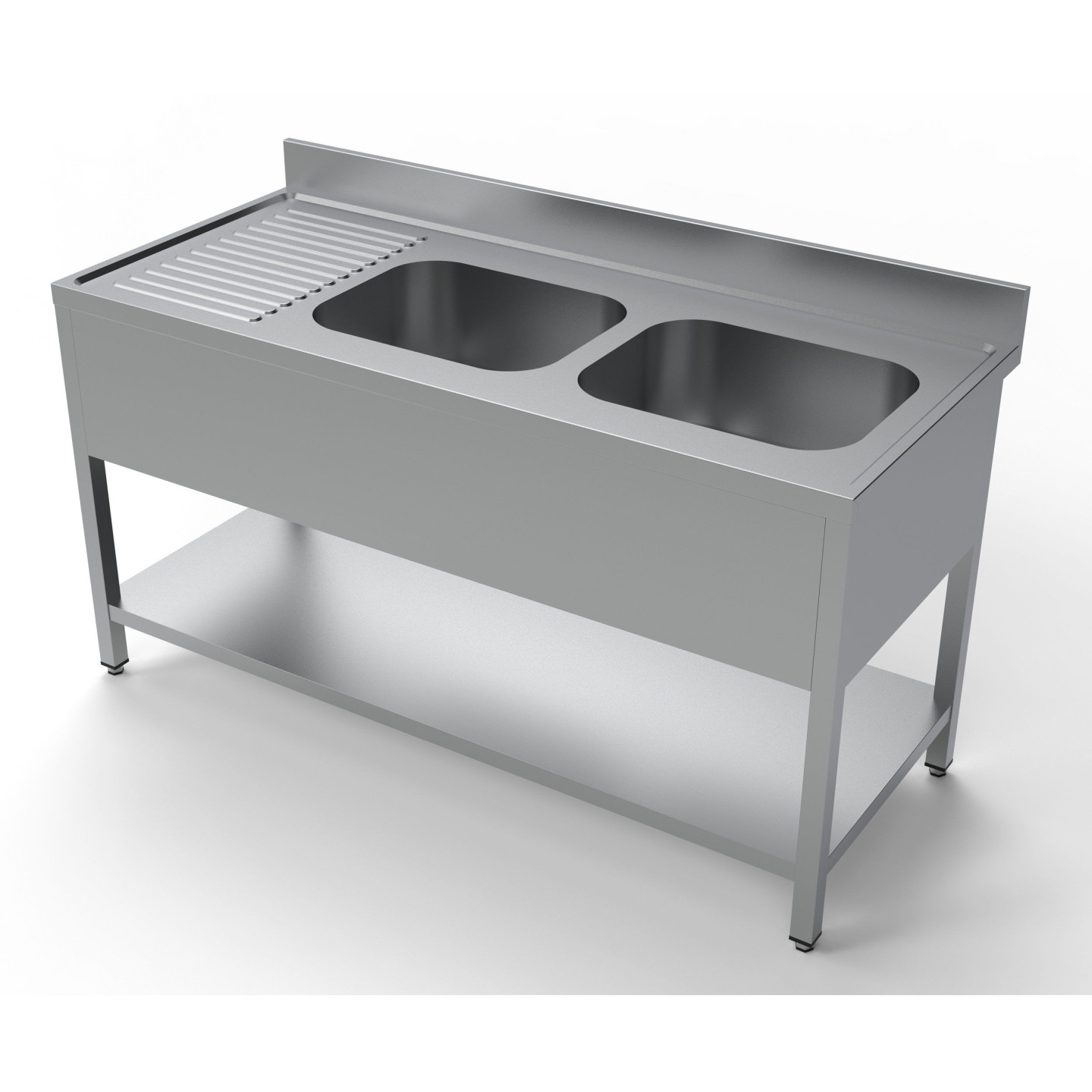 700 BLOC-ÉVIER ÉTAGÈRE 2 À DROITE Combisteel 7333.0855–mondialchr.com