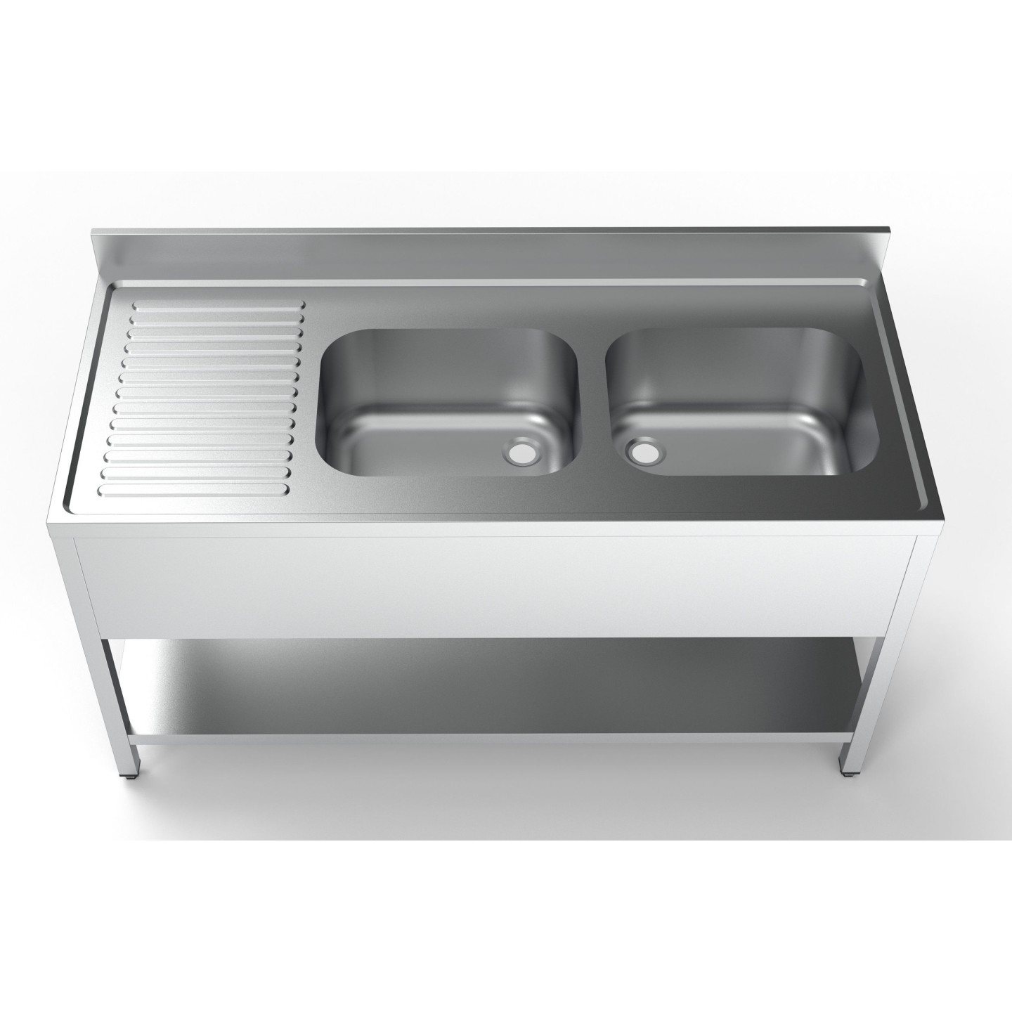 700 BLOC-ÉVIER ÉTAGÈRE 2 À DROITE Combisteel 7333.0855–mondialchr.com