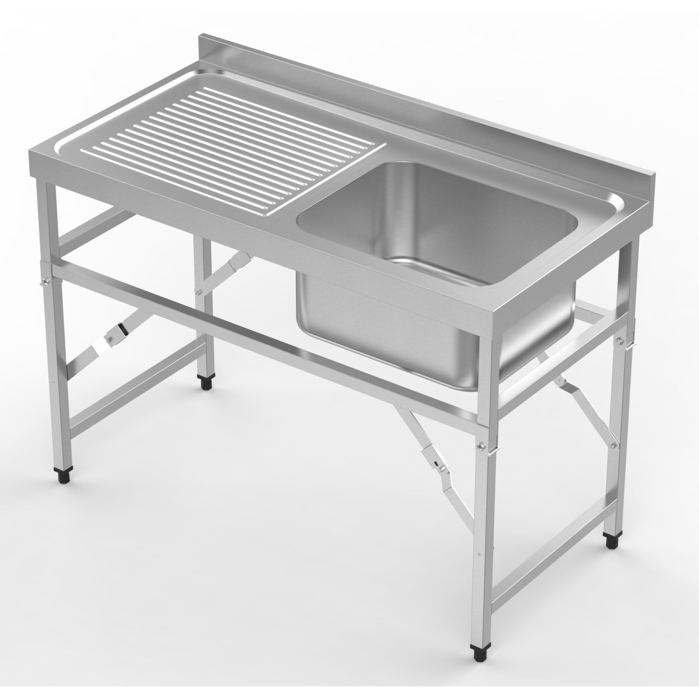 600 BLOC-ÉVIER ÉTAGÈRE PLIANTE 1R Combisteel 7490.0275–mondialchr.com