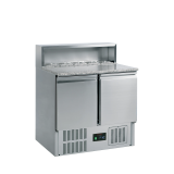 Comptoir à pizza GN1/1 Inox L900mm TEFCOLD 16442–mondialchr.com