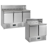 Comptoir à pizza GN1/1 PT920 inox +2/+10°C TEFCOLD 16454–mondialchr.com
