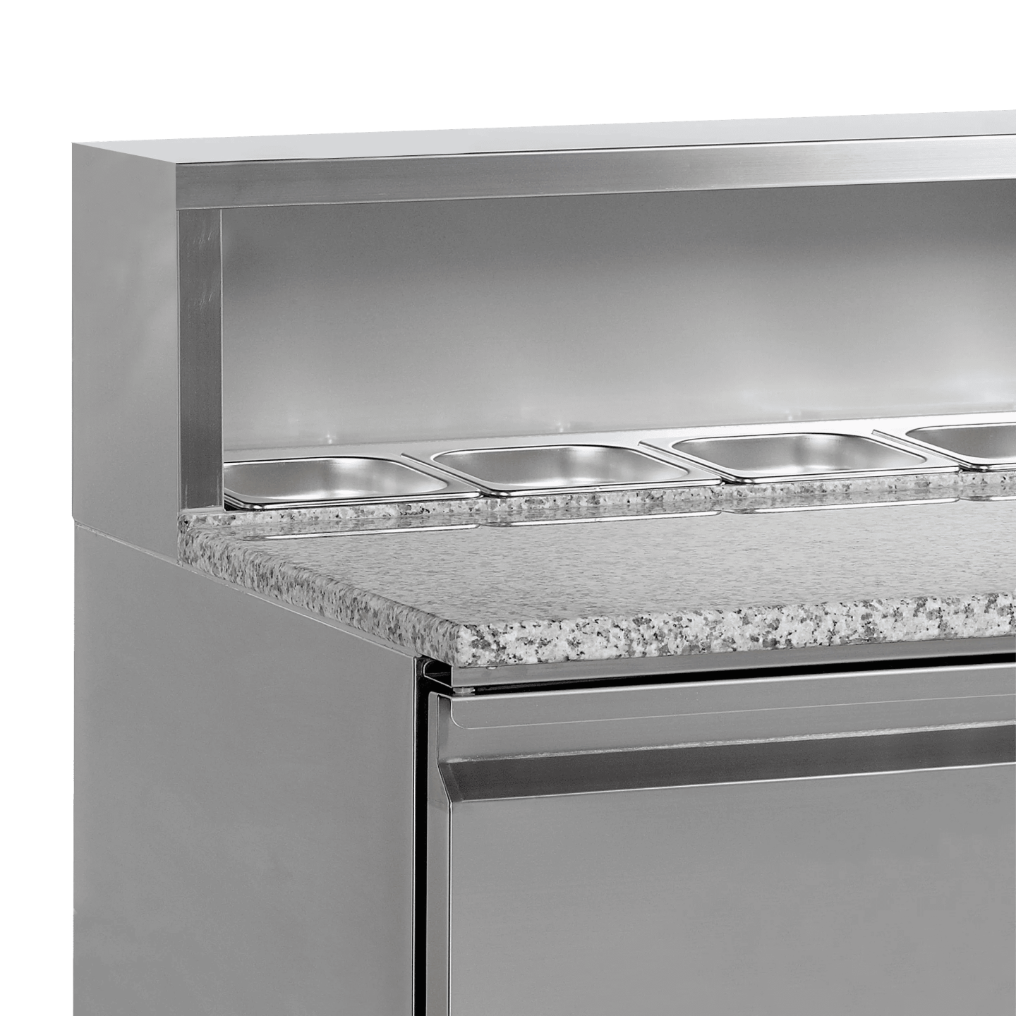 Comptoir à pizza GN1/1 PT920 inox +2/+10°C TEFCOLD 16454–mondialchr.com