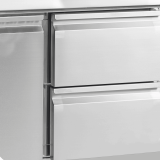 Comptoir à pizza GN1/1 PT920 inox +2/+10°C TEFCOLD 16454–mondialchr.com