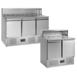 Comptoir à pizza GN1/1 PT930 inox +2/+10°C TEFCOLD 16456–mondialchr.com