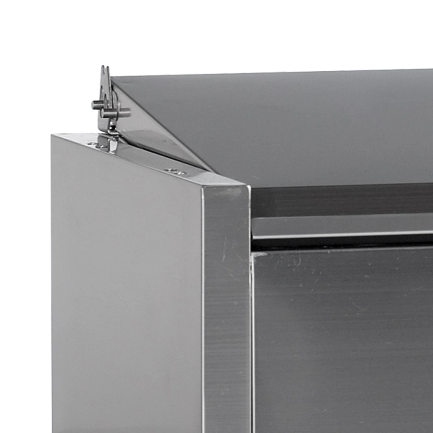 Vitrine réfrigérée GN1/4 GVC33-120 S/S Inox TEFCOLD 33586–mondialchr.com