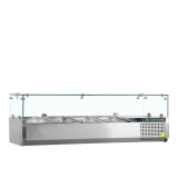 Vitrine réfrigérée GN1/4 VK33-120 TEFCOLD 16498–mondialchr.com