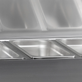 Vitrine réfrigérée GN1/4 GVC33-140 TEFCOLD–mondialchr.com