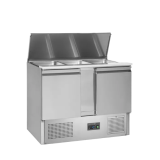 Comptoir pour saladette L1045mm inox Pro 16485 TEFCOLD -mondialchr.com