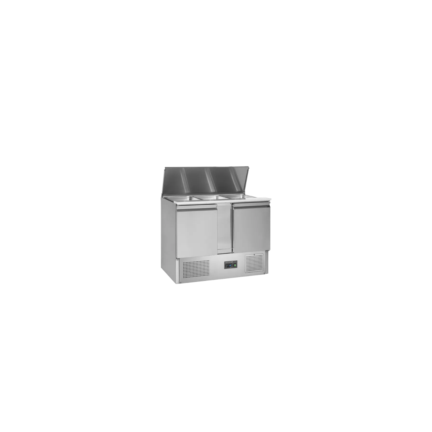 Comptoir pour saladette L1045mm inox Pro 16485 TEFCOLD -mondialchr.com