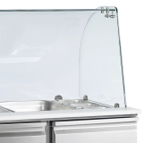 Comptoir pour saladette L1045mm inox Pro 16485 TEFCOLD -mondialchr.com