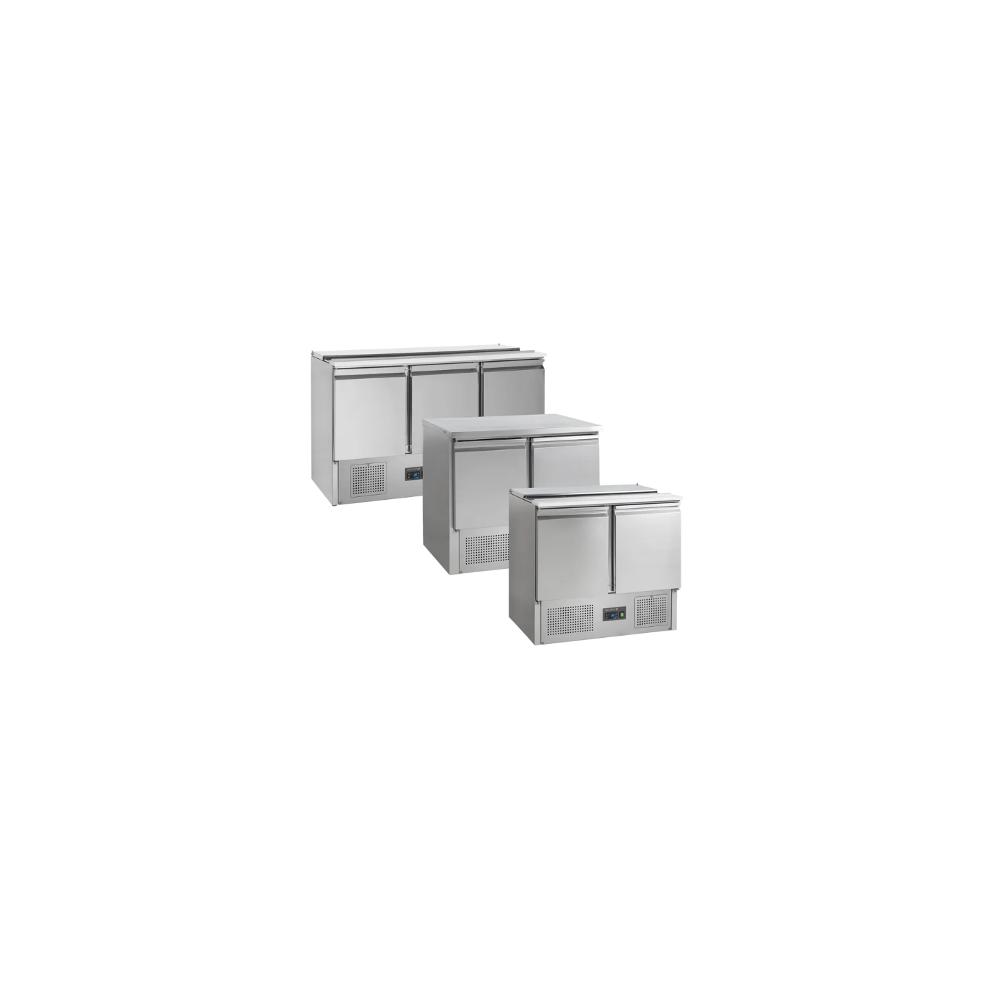Comptoir pour saladette L1045mm inox Pro 16485 TEFCOLD -mondialchr.com