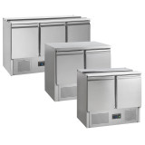 Comptoir pour saladette L1365mm inox Pro 16487 TEFCOLD -mondialchr.com