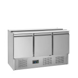 Comptoir pour saladette L1365mm inox Pro 16487 TEFCOLD -mondialchr.com