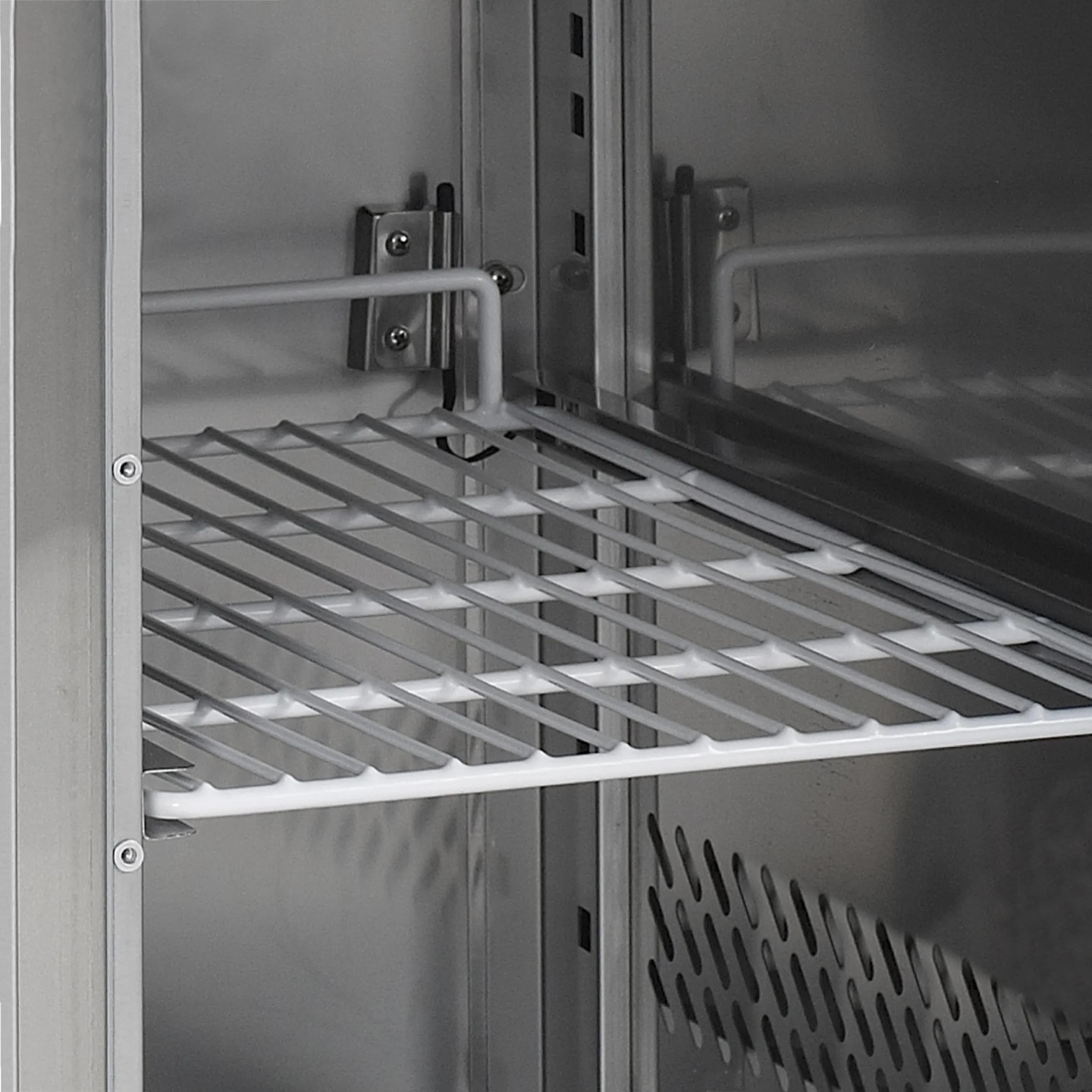 Comptoir pour saladette L1365mm inox Pro 16487 TEFCOLD -mondialchr.com