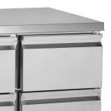 Comptoir saladette Inox Pro L1365 mm TEFCOLD 16488 – mondialchr.com