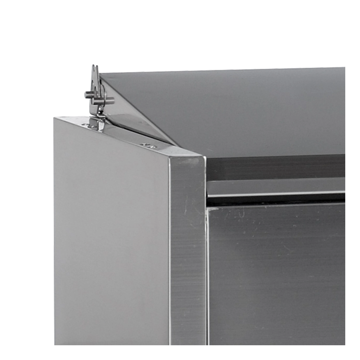 Vitrine réfrigérée GN1/4 S/S Inox GVC33-200 TEFCOLD-mondialchr.com