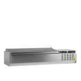 Vitrine réfrigérée GN1/3 S/S Inox GVC38-120 TEFCOLD-mondialchr.com