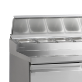 Comptoir préparation sandwich GN1/1 TEFCOLD froide pro–mondialchr.com