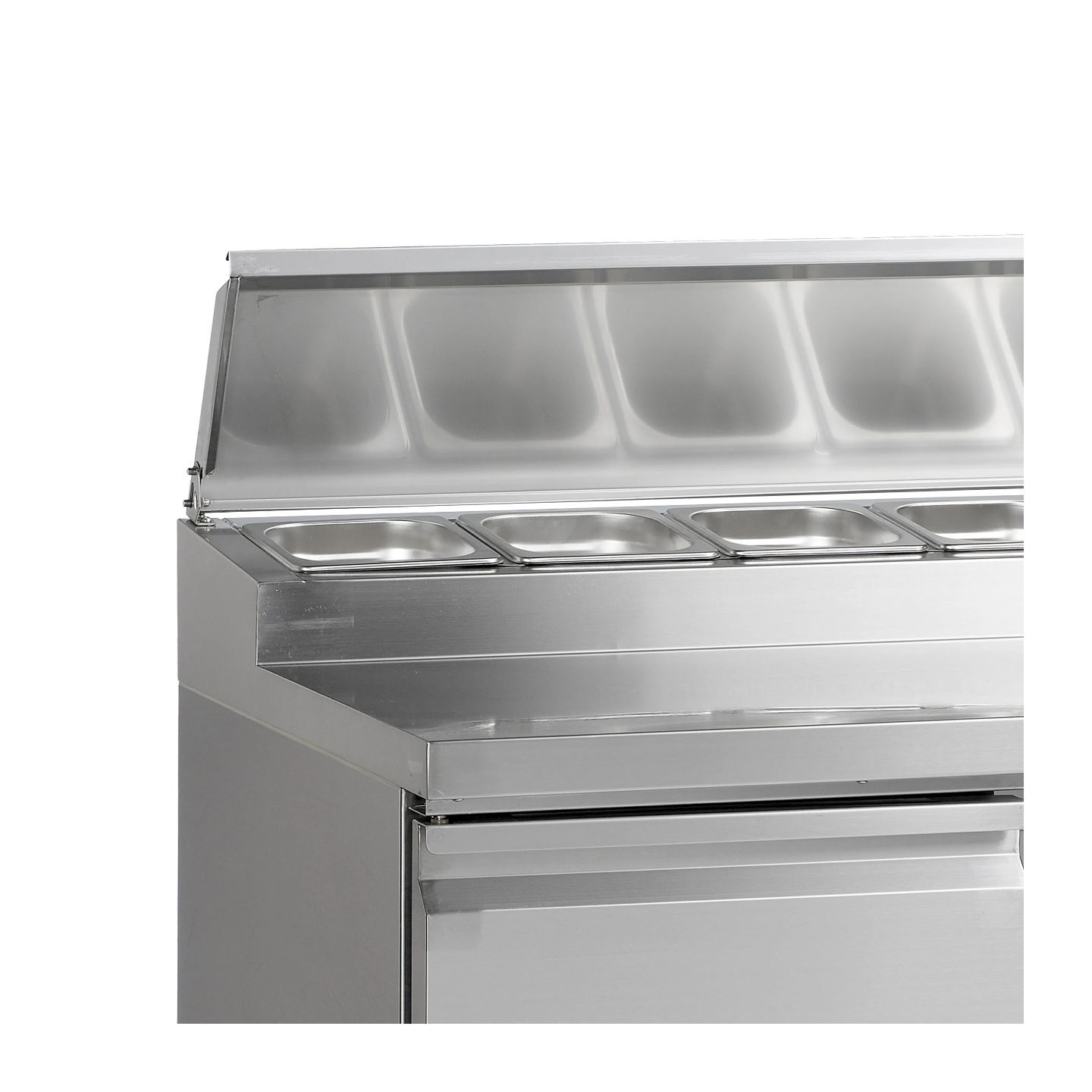 Comptoir préparation sandwich GN1/1 TEFCOLD froide pro–mondialchr.com