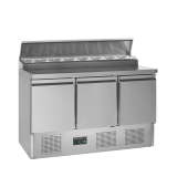 Comptoir préparation sandwich GN1/1 TEFCOLD froide pro–mondialchr.com