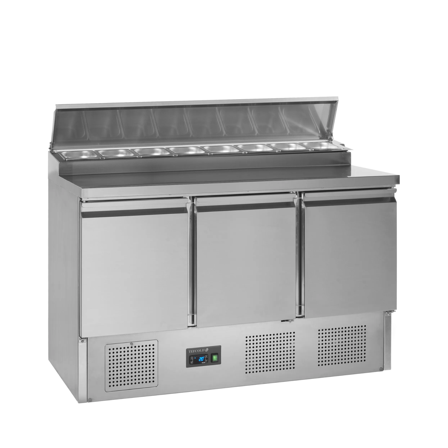 Comptoir préparation sandwich GN1/1 TEFCOLD froide pro–mondialchr.com