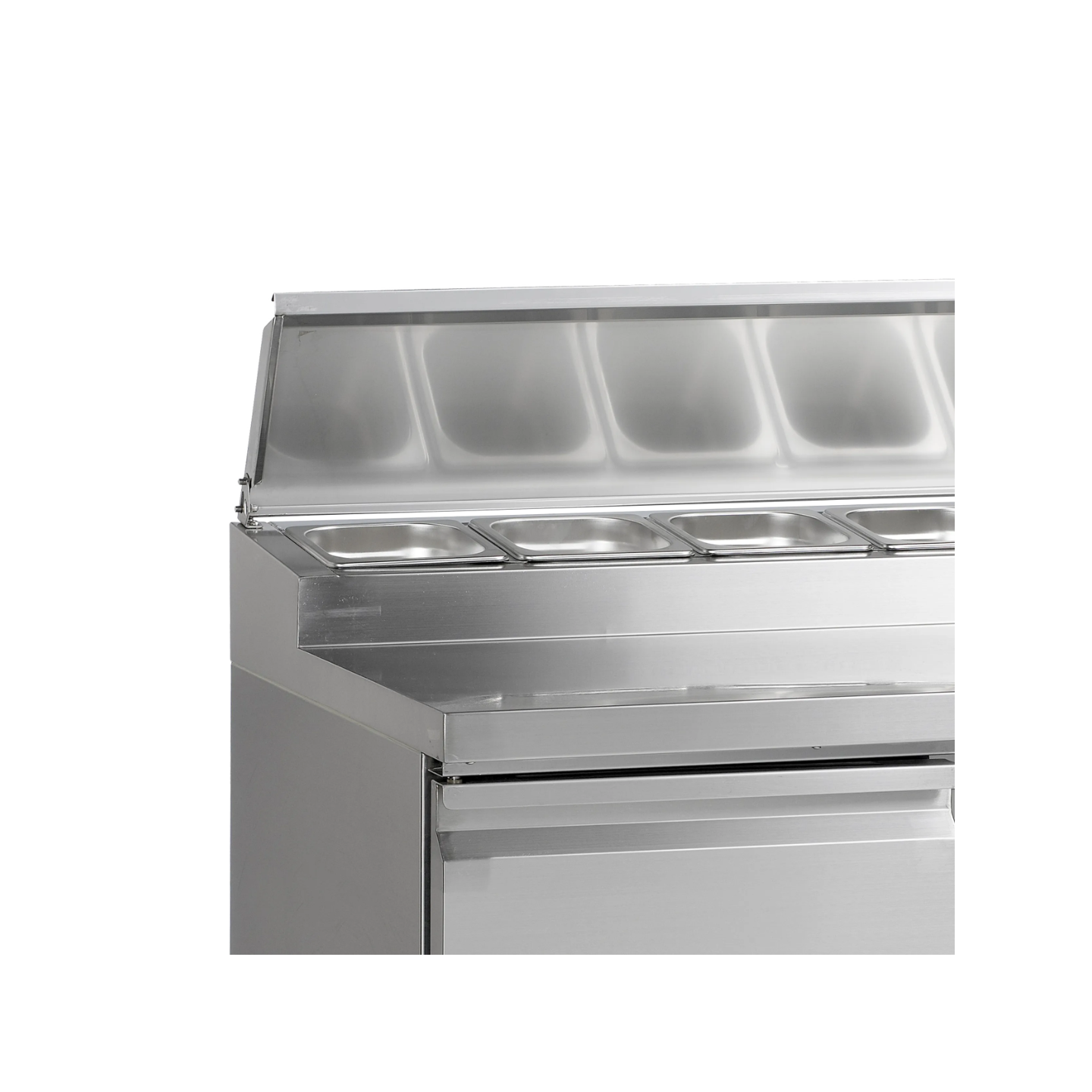 Comptoir préparation sandwich GN1/1 TEFCOLD froide pro–mondialchr.com