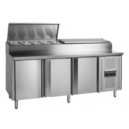 Comptoir préparation sandwich SS8300 TEFCOLD froide pro–mondialchr.com