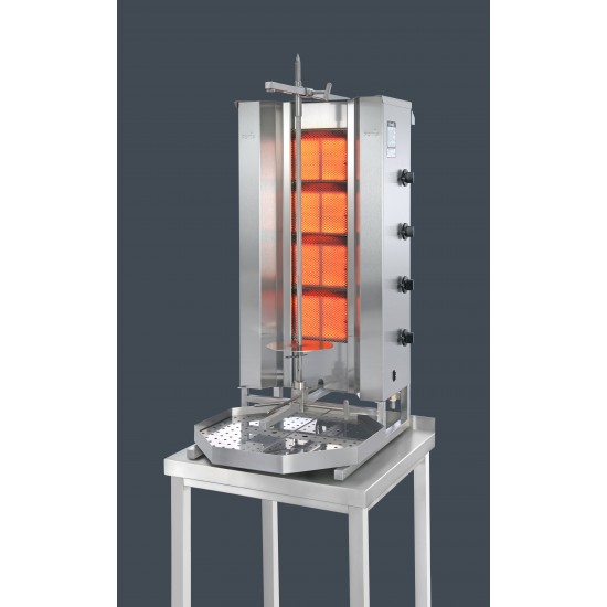 Machine à kebab gaz MU GD4 POTIS
