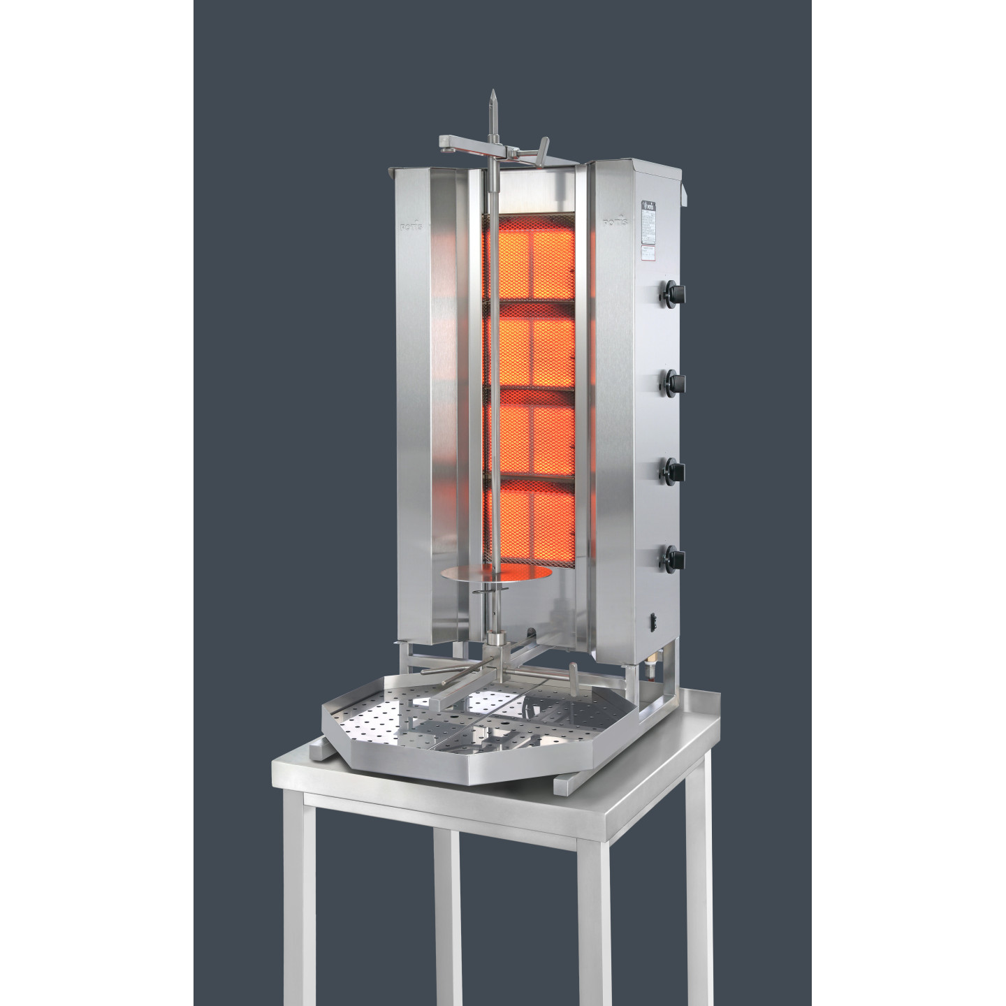 Machine à kebab gaz MU GD4 POTIS