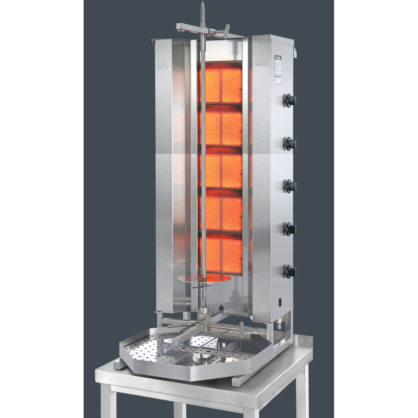 Machine à kebab gaz MU GD5 POTIS