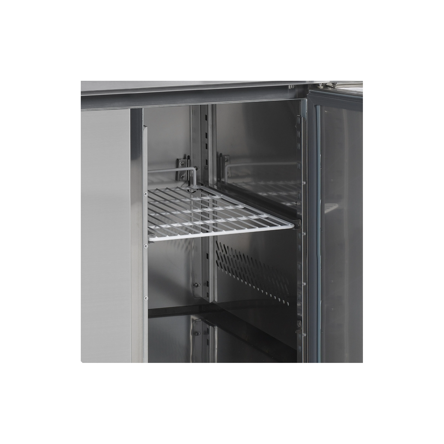 Réfrigérateur de comptoir L1360mm Inox TEFCOLD 16438 – mondialchr.com