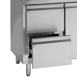 Réfrigérateur de comptoir L1360mm Inox TEFCOLD 16438 – mondialchr.com