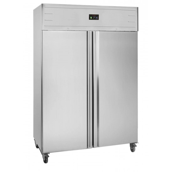 Congélateur vertical Inox TEFCOLD 16558 stockage pro – mondialchr.com