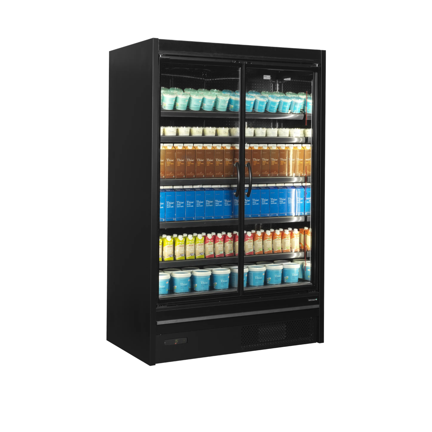 Vitrine réfrigérée supermarché MDCA1250HB TEFCOLD pro–mondialchr.com