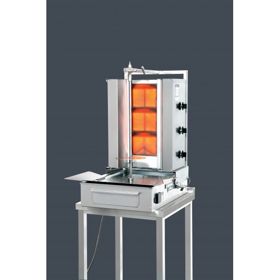 Machine à kebab gaz F GD3 POTIS