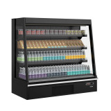 Vitrine réfrigérée supermarché Galaxy+ Black TEFCOLD 47725 mondialchr.com
