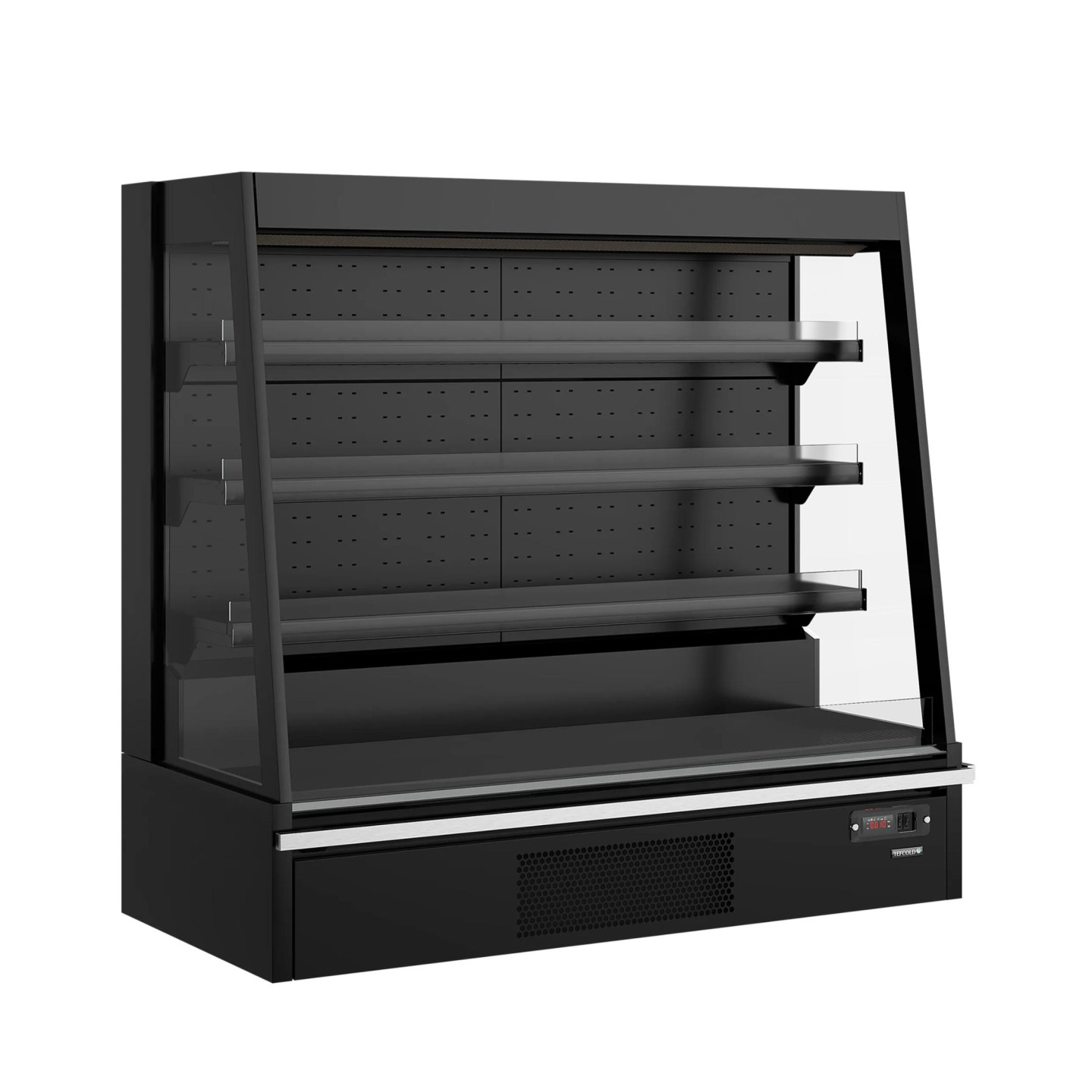 Vitrine réfrigérée supermarché Galaxy+ Black TEFCOLD 47725 mondialchr.com