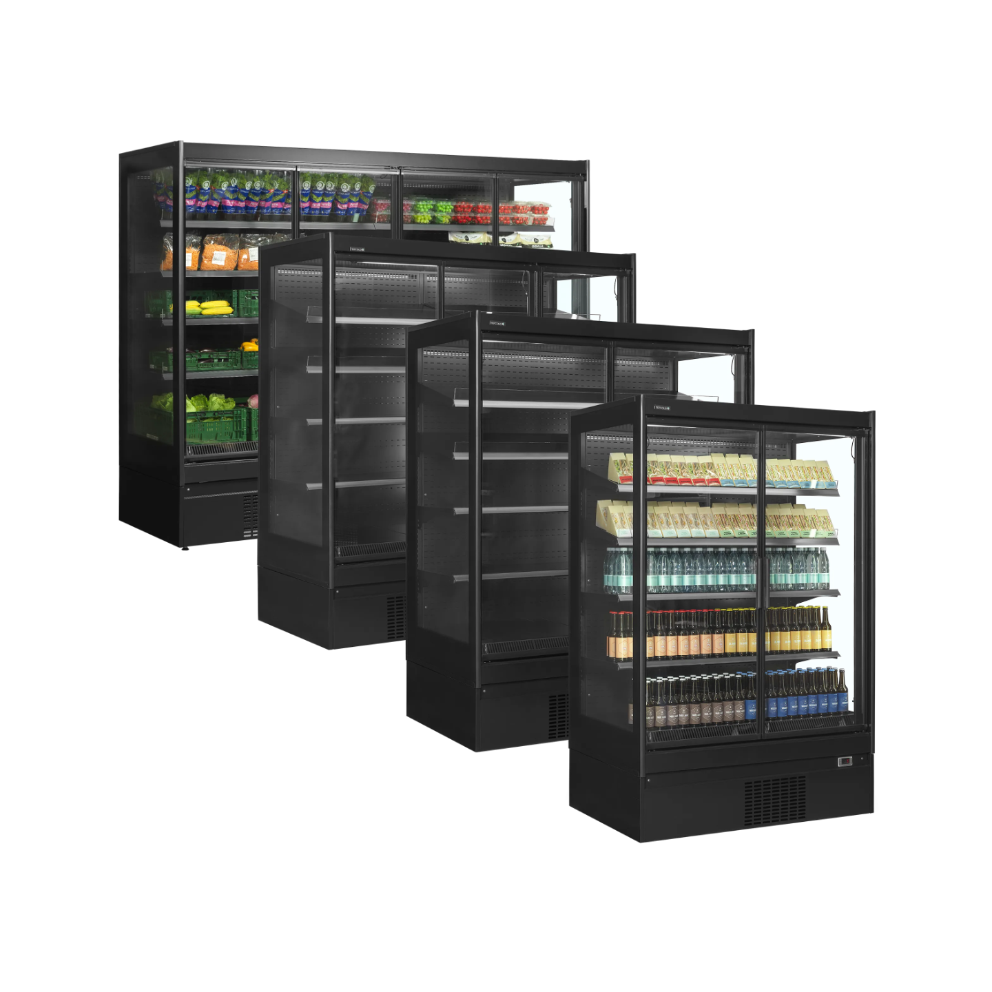 Vitrine réfrigérée supermarché EXTRA1250CD TEFCOLD pro–mondialchr.com