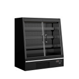 Vitrine réfrigérée supermarché Galaxy+ Black TEFCOLD 48026 mondialchr.com