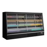 Vitrine réfrigérée supermarché Galaxy+ Black TEFCOLD 48033 mondialchr.com