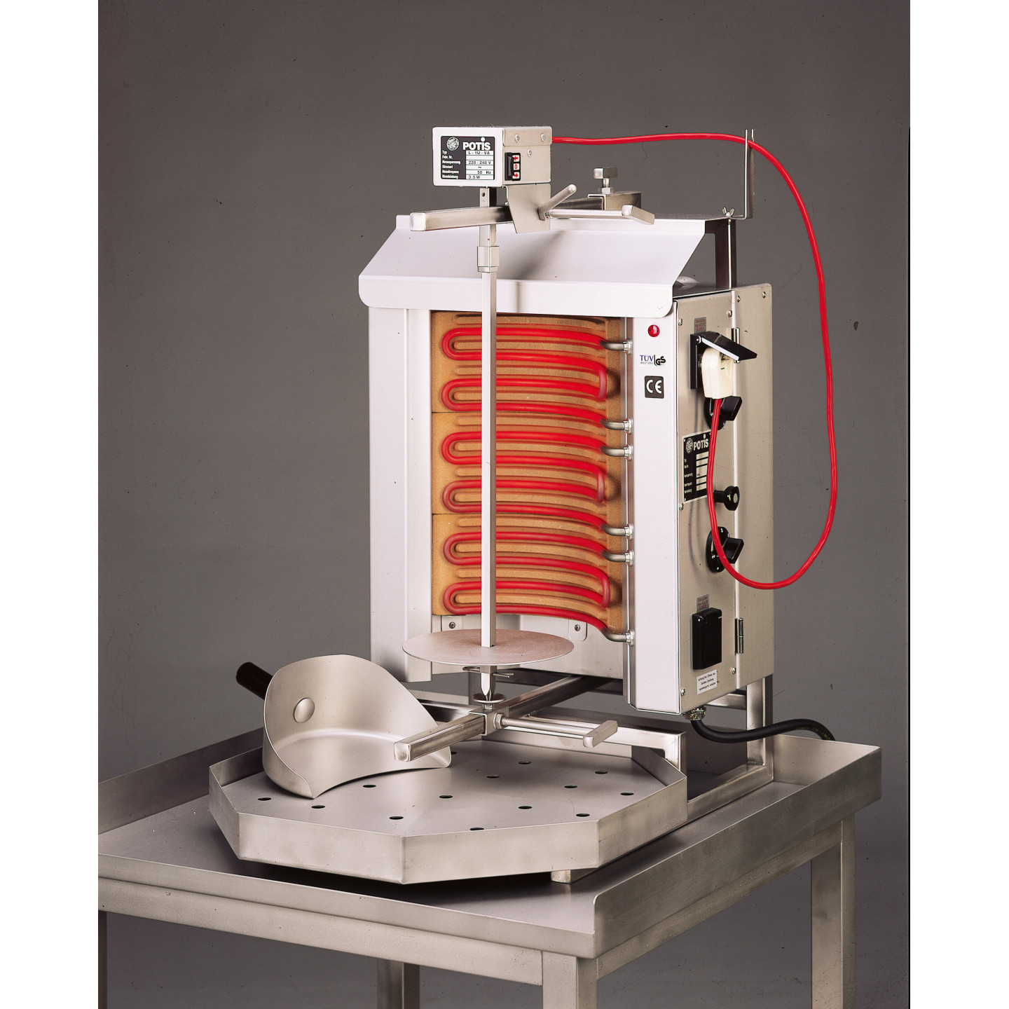 Machine électrique à kebab E1 POTIS