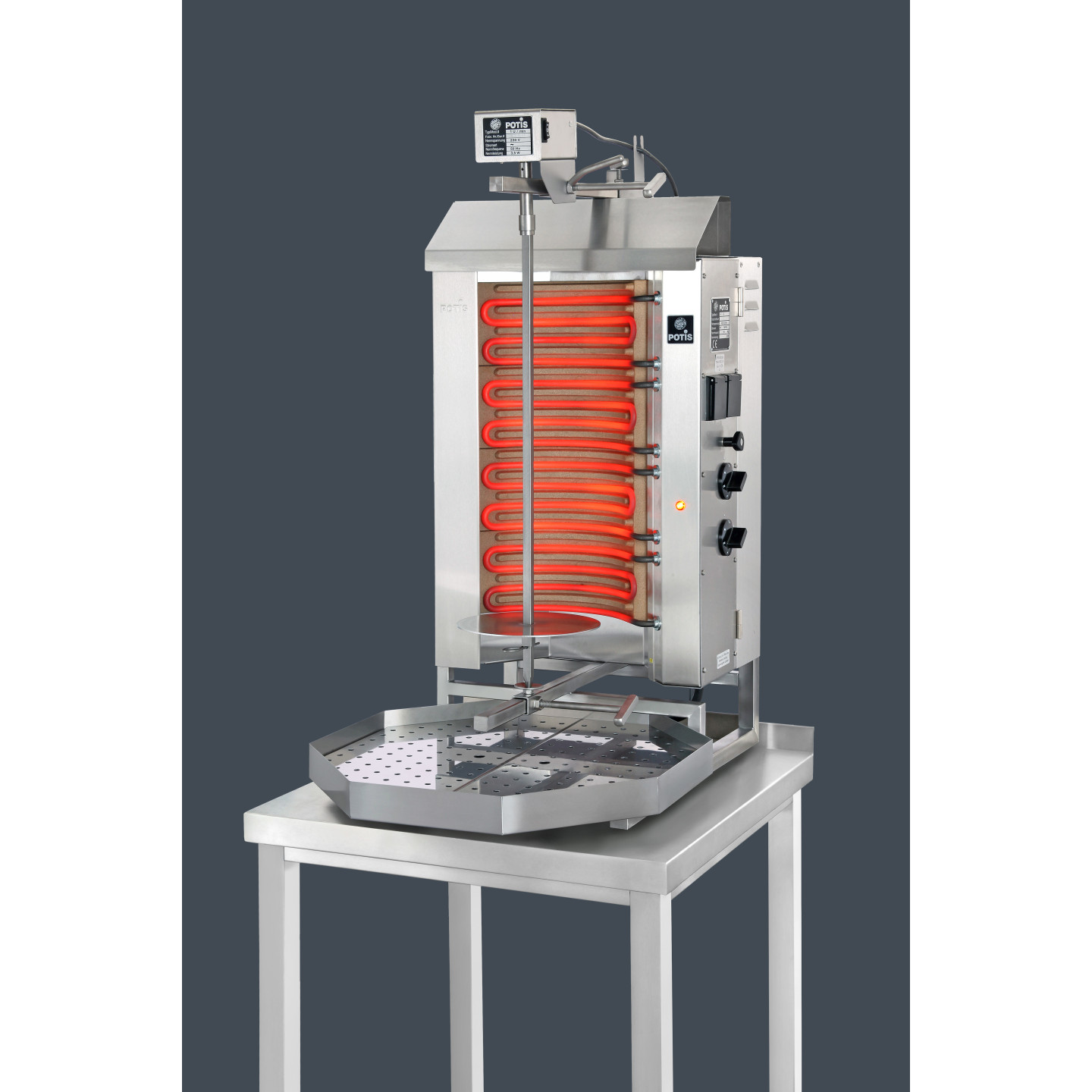 Machine électrique à kebab E2 POTIS