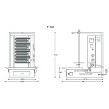 Machine électrique à kebab F E2 POTIS