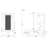 Machine électrique à kebab F CE3 POTIS