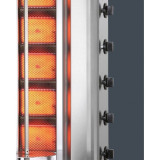 Machine à kebab gaz MU G3 POTIS