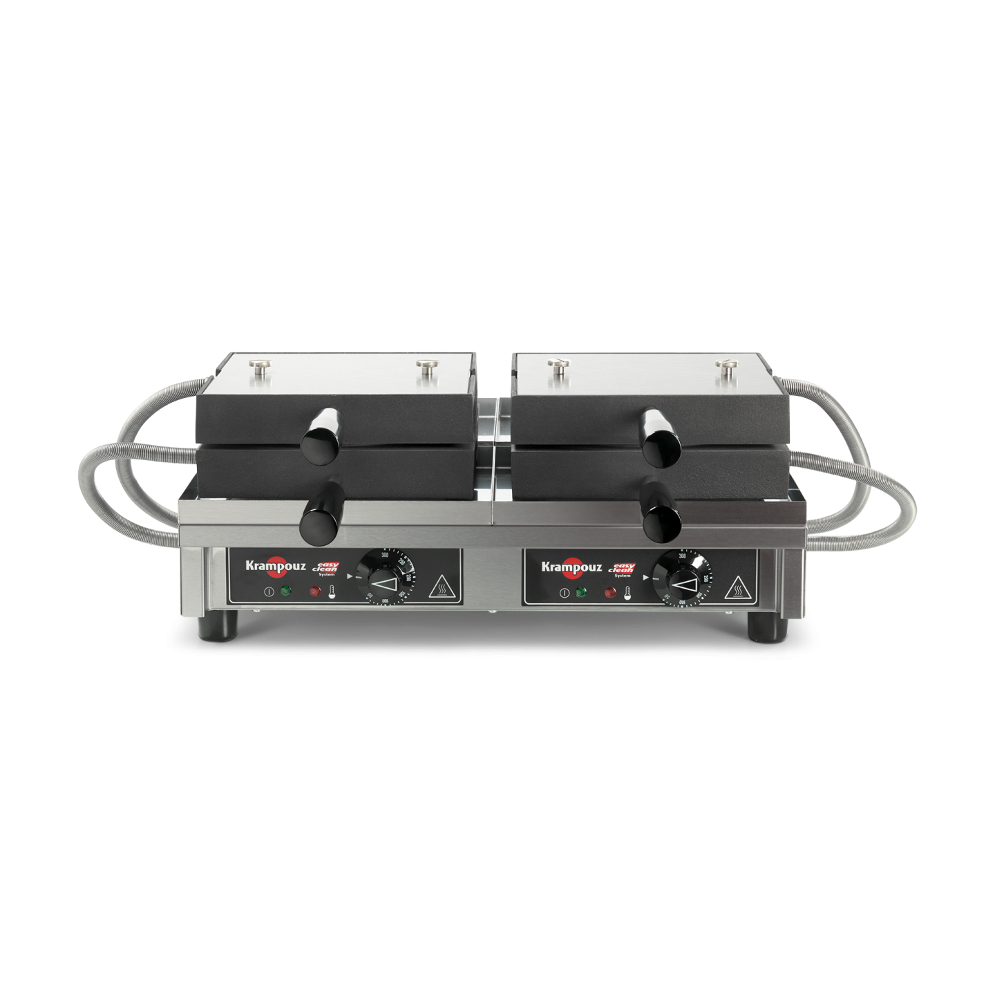 Gaufrier professionnel 4x6 Fruits 180° double Krampouz