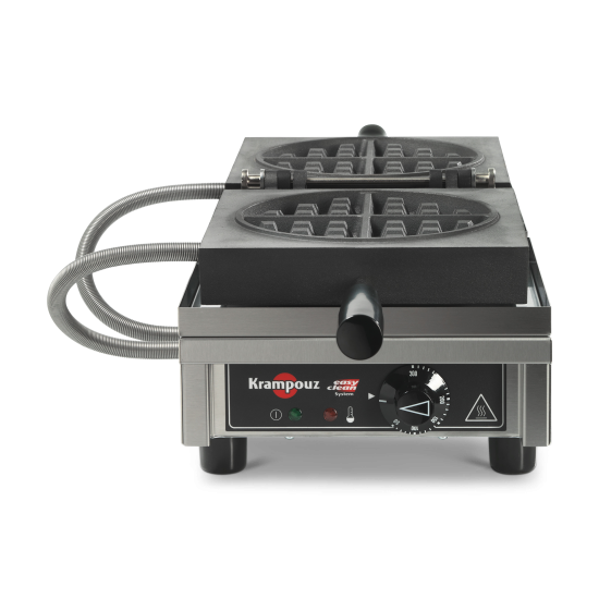 Gaufrier professionnel Ronde 180° simple A/A Krampouz
