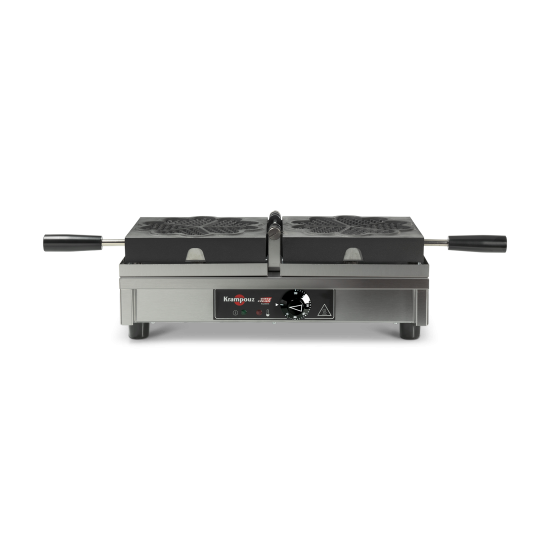Gaufrier professionnel Coeur 180° simple G/D Krampouz